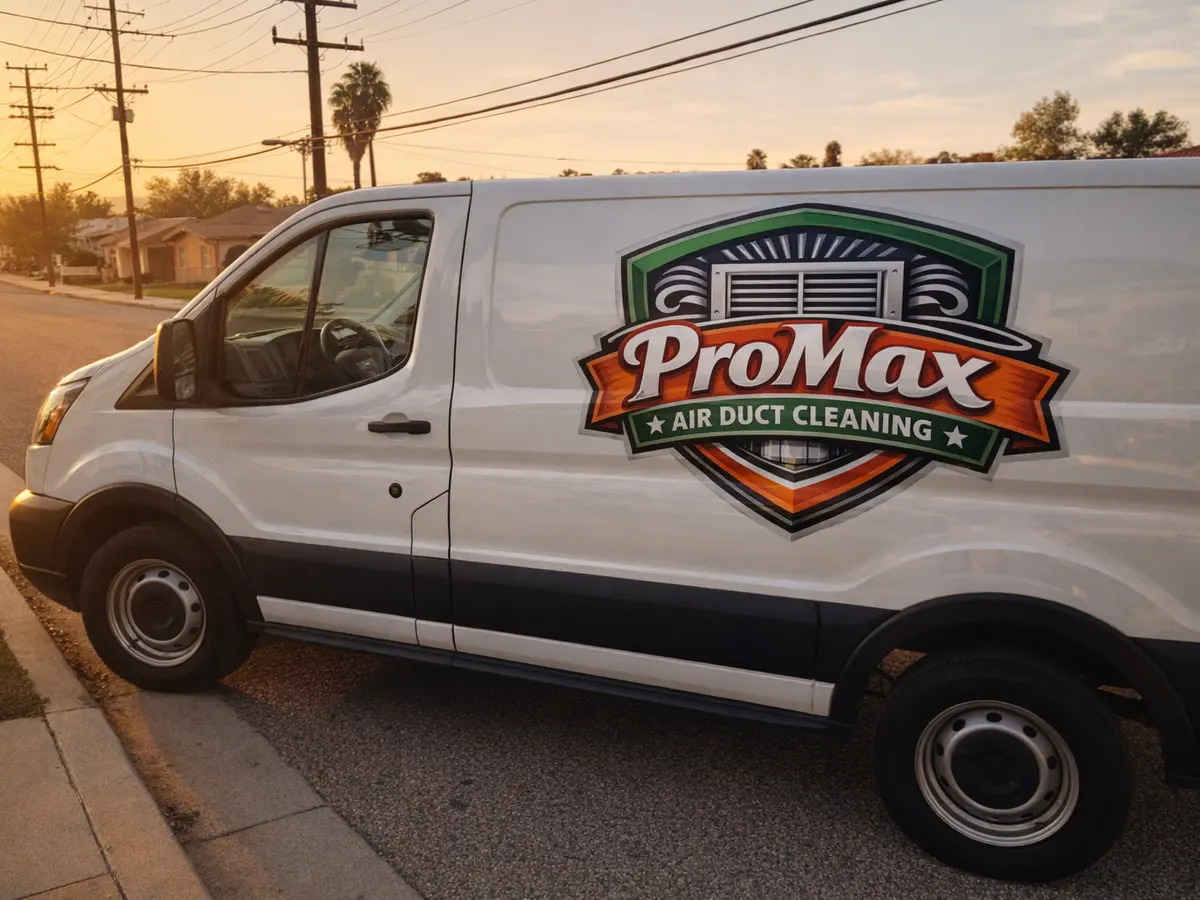 Service van arriving on a Fremont, CA street — local same-day coverage